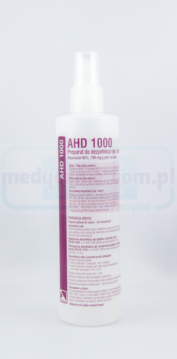 AHD 1000 250ml dezynfekcja rąk i skóry